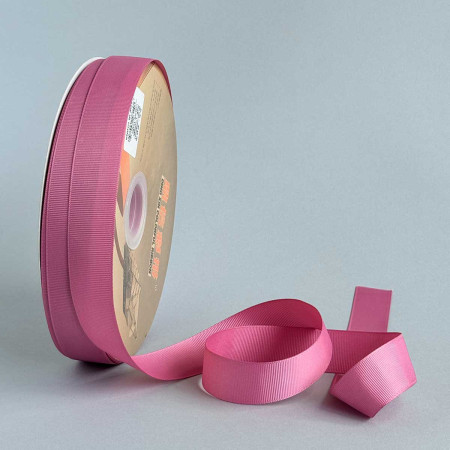 Лента репс Ding Xin 2.5 см * 90 м - #1046 Пюсовый